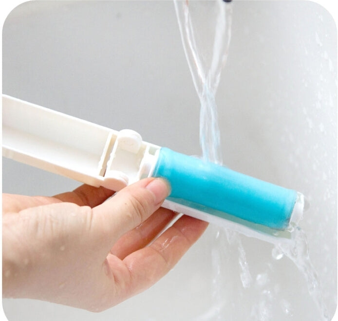 Portable Mini Sticky Silicone Washable Hair Remover, Random Color Delivery