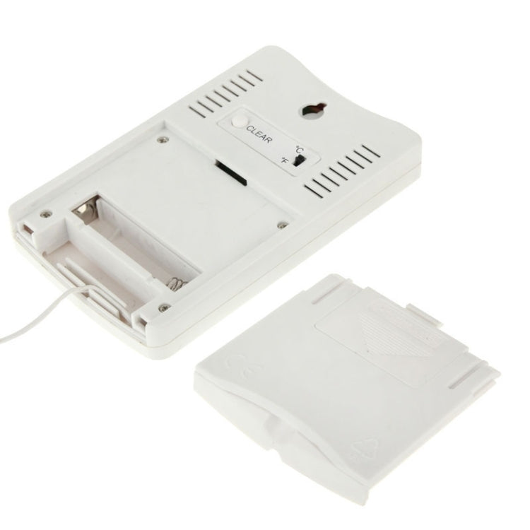 TH02 Digital LCD Indoor Outdoor Sensor Probe Weather Humidity Hygrometer Thermometer