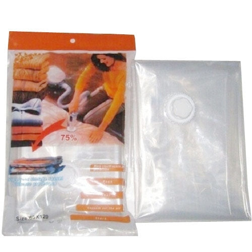 PE + PET Large Vacuum Pumping Compression Bags / Pouch Clothes Quilt Finishing Dust Bag Pouch, Single Pack