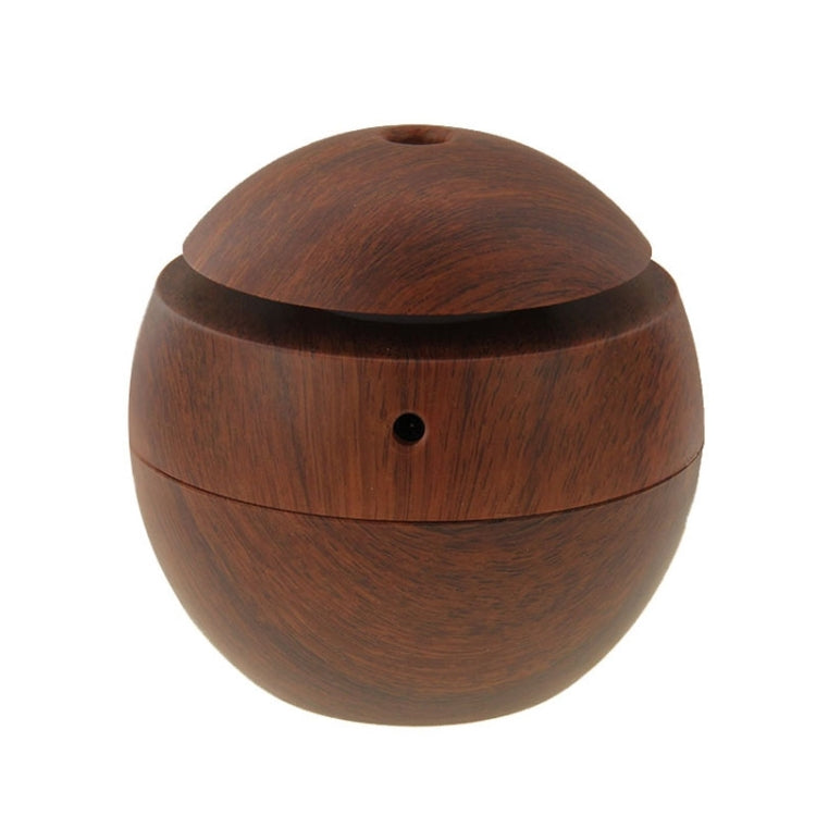 LM-X1 USB Rechargeable Wood Texture 3W Ultrasonic Aroma Air Humidifier