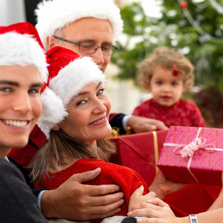 Christmas Party Santa Hat Red & White Cap Christmas Hat, Size: 38cm x 29cm