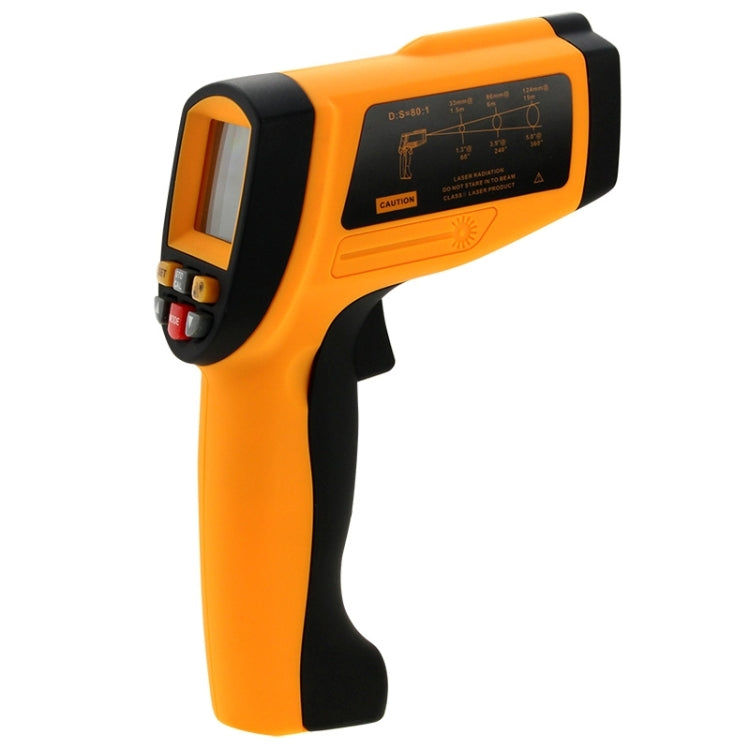 BENETECH GM1850 Digital Display Temperature Gun Handheld Infrared IR Thermometer, Measure Range: 200~1850C