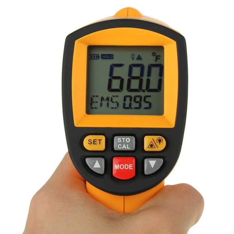 BENETECH GM1850 Digital Display Temperature Gun Handheld Infrared IR Thermometer, Measure Range: 200~1850C