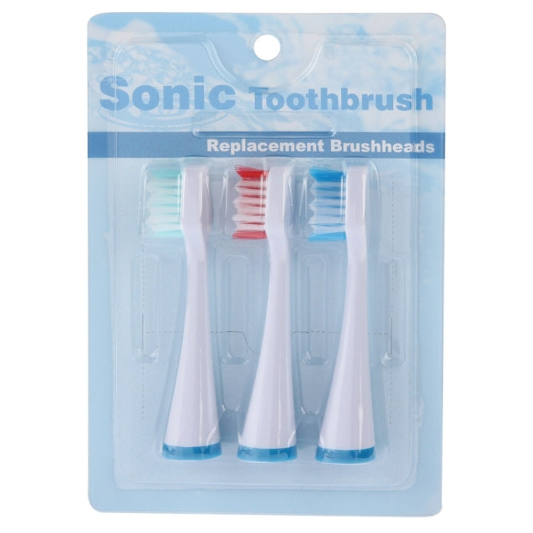 3pcs Replacement Brush Heads for Sonic Electric Toothbrush
