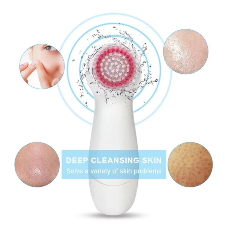 6 in 1 Waterproof Facial Cleansing Instrument (Size: 130 x 85 x 40mm)