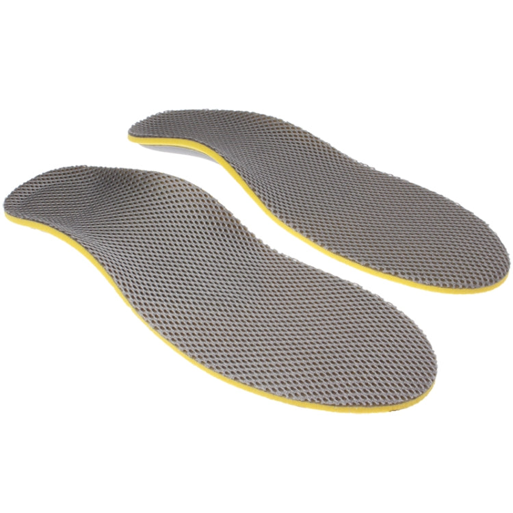 Elasticity Orthotic Arch Support Shoe Pad Sports Running Insoles Cushion for Men, Size: 40-46
