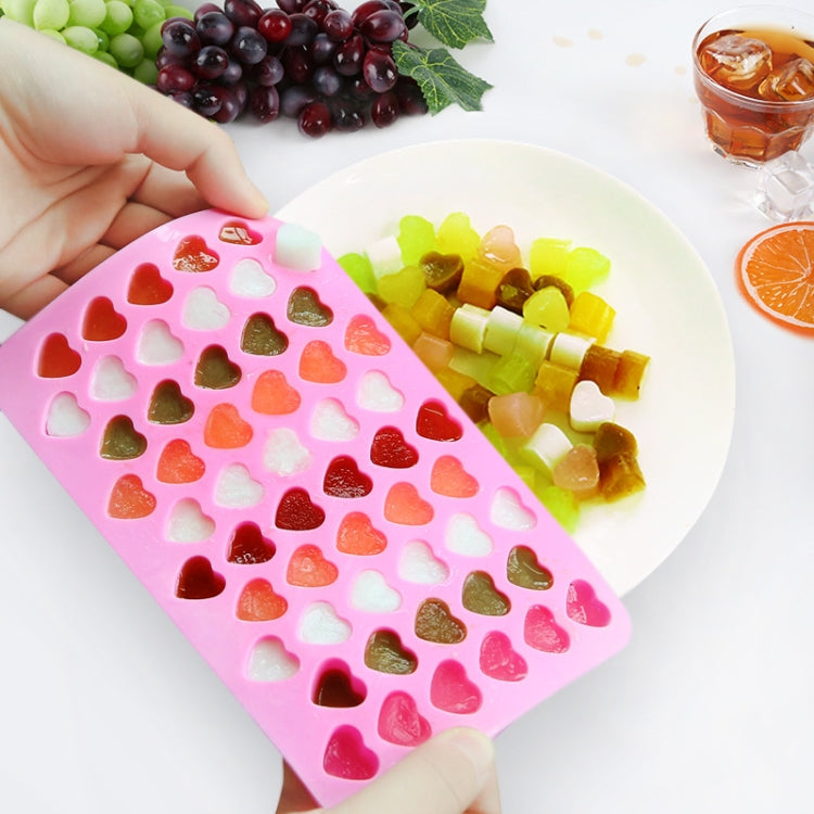Creative Heart Shape 55-Grid Ice Cube Tray