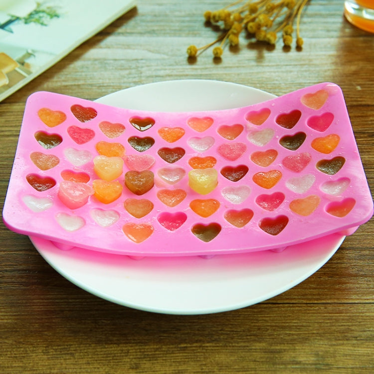 Creative Heart Shape 55-Grid Ice Cube Tray