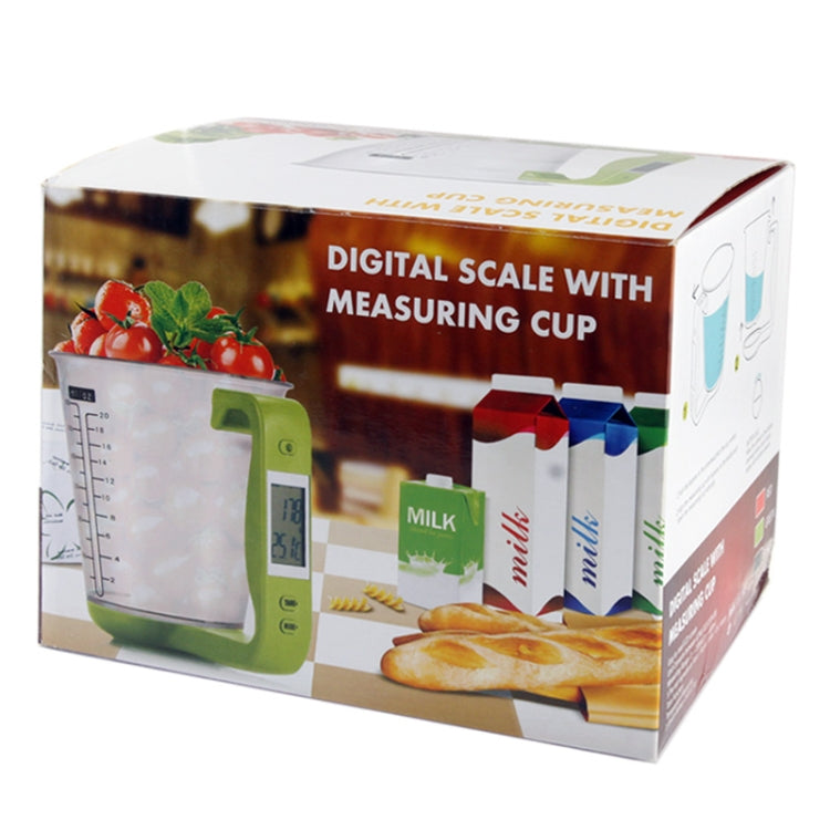 Digital Scale with Measuring Cup / Thermometer