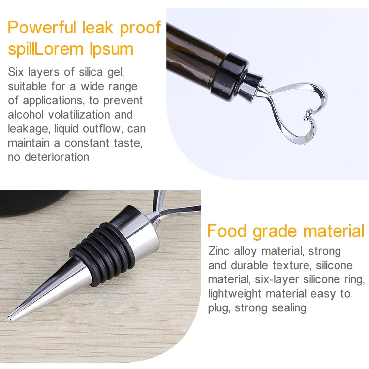 Creative Heart Design Wine Bottle Stopper