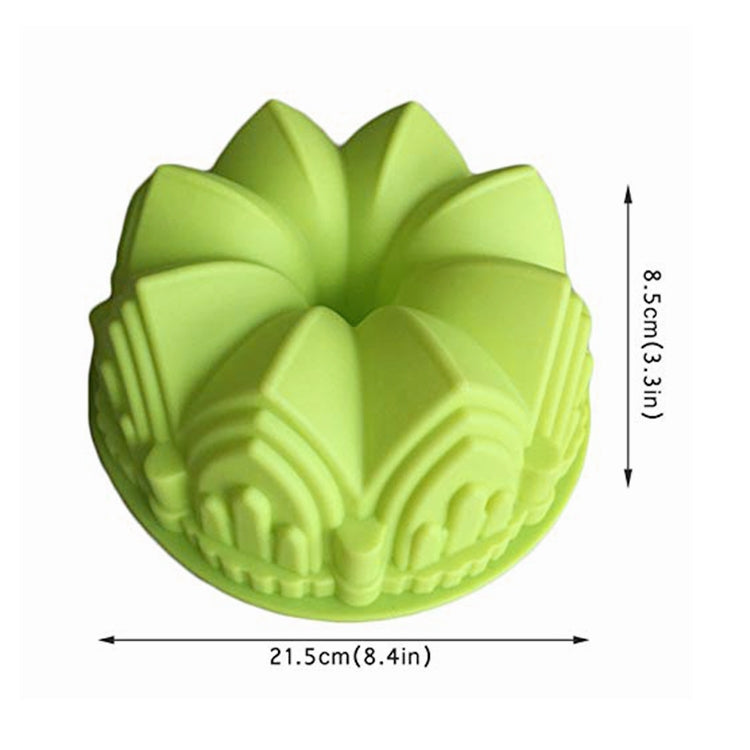 Crown Style Silica Cake Dessert Mold