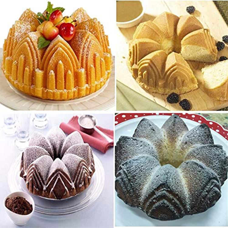 Crown Style Silica Cake Dessert Mold
