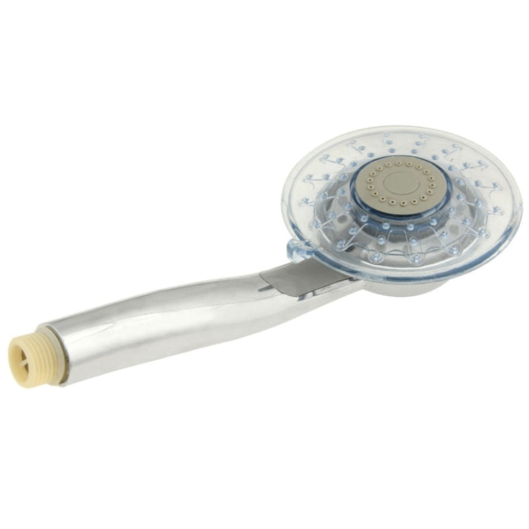 Temperature Detectable 3-Color (Green / Blue / Red) LED Shower Head, No Battery
