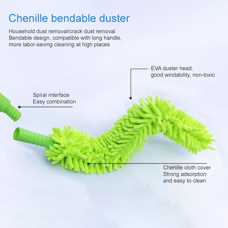 Double Sided Flexible Chenille Changeable Dust Duster