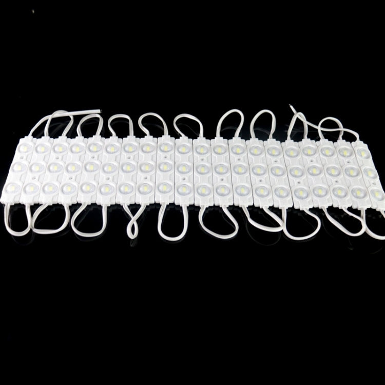 180 Degrees 20 x 3-LED SMD 5730 Convex High Warm White Light LED, DC 12V