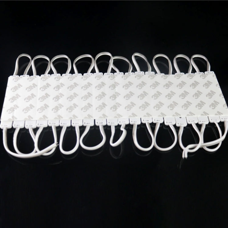 180 Degrees 20 x 3-LED SMD 5730 Convex High Warm White Light LED, DC 12V