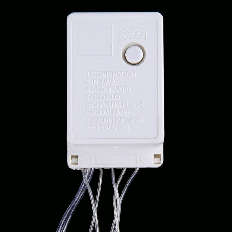 100 LEDs with End Joint & 8 Display Modes Controller for Christmas Party, AC 110V, US Plug