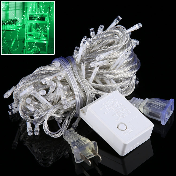 100 LEDs with End Joint & 8 Display Modes Controller for Christmas Party, AC 110V, US Plug