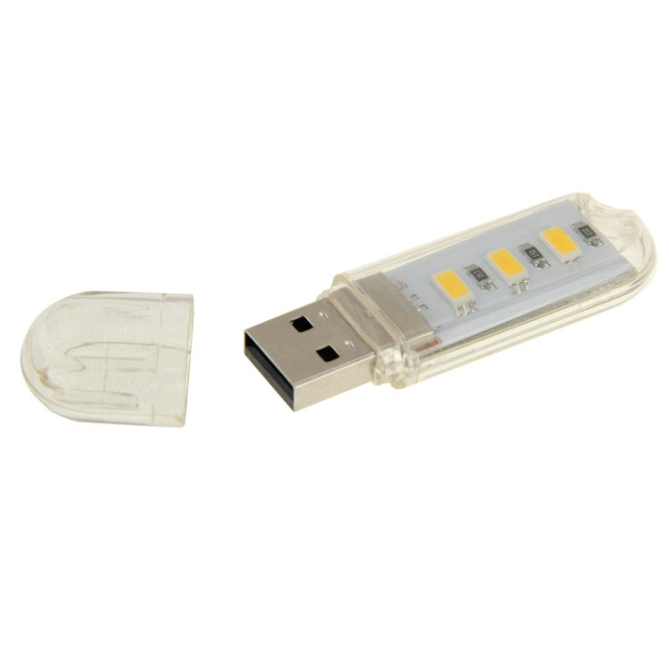 3 LED SMD 5630 1.5W USB Flash Disk Style USB Light Lamp