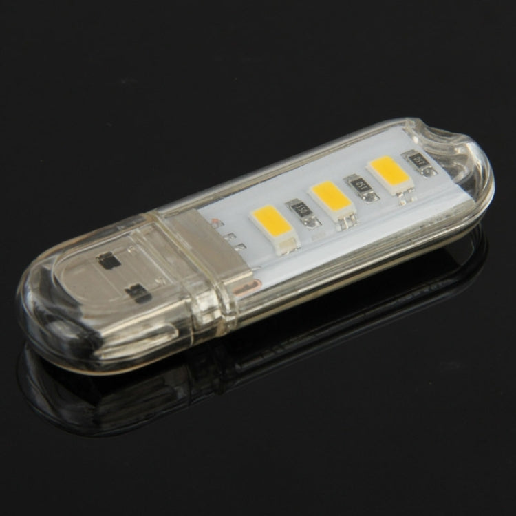 3 LED SMD 5630 1.5W USB Flash Disk Style USB Light Lamp