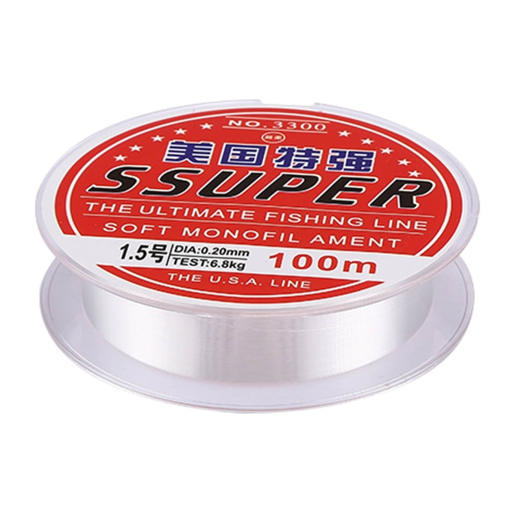 100m Extra Strong 3.5# 0.30mm 9.9kg Power USA Fishing Line