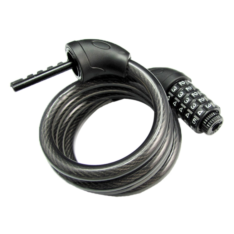 5 Digits Bicycle Motorcycle Steel Wire Lock Strip