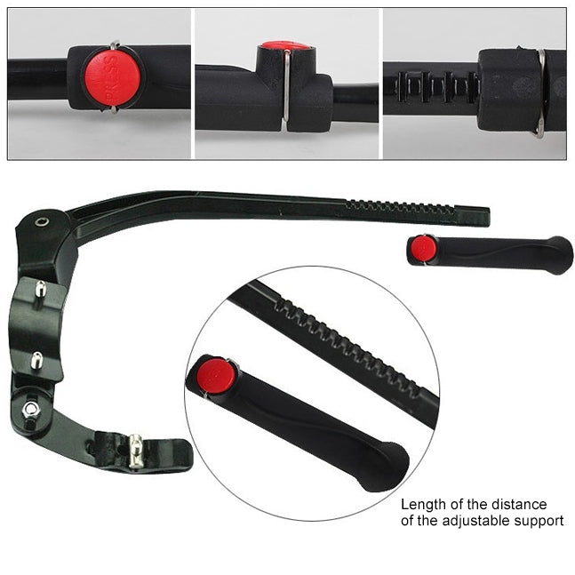 Double Installation Adjustable Bike Side Kickstand Kick Stand for Mountain Bicycle