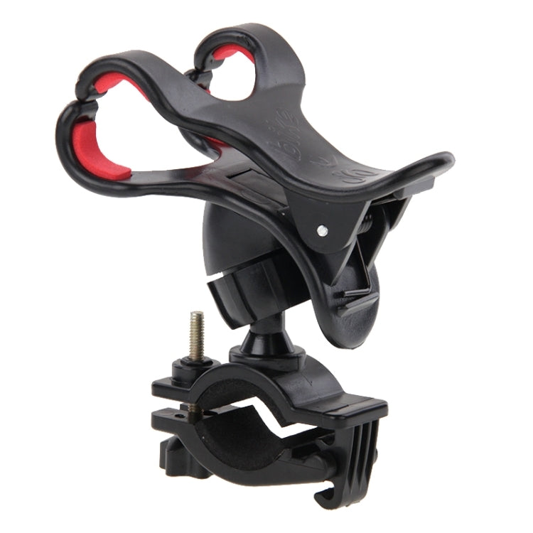 360 Degree Rotation Universal Mobile Phone Bicycle Clip Holder Cradle Stand, Clip Support Phone Width: up to 10cm