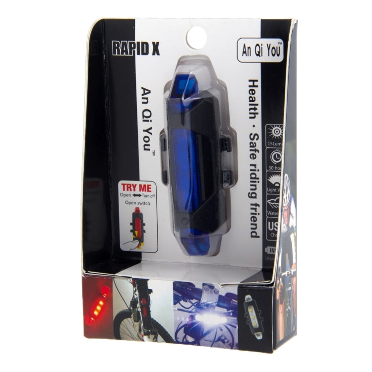 AQY-093 Detachable USB Rechargeable LED Bike Taillight