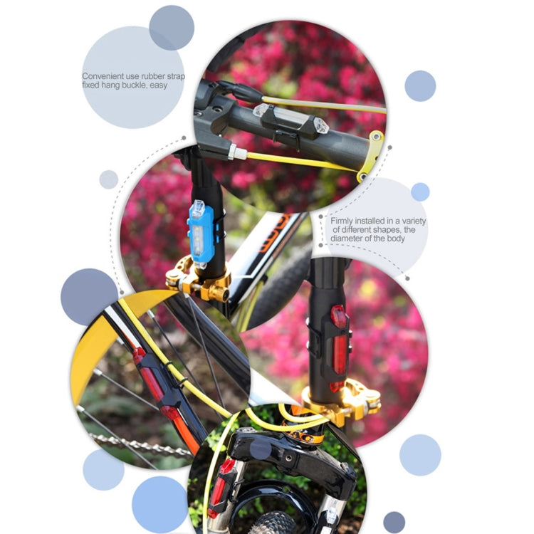 AQY-093 Detachable USB Rechargeable LED Bike Taillight