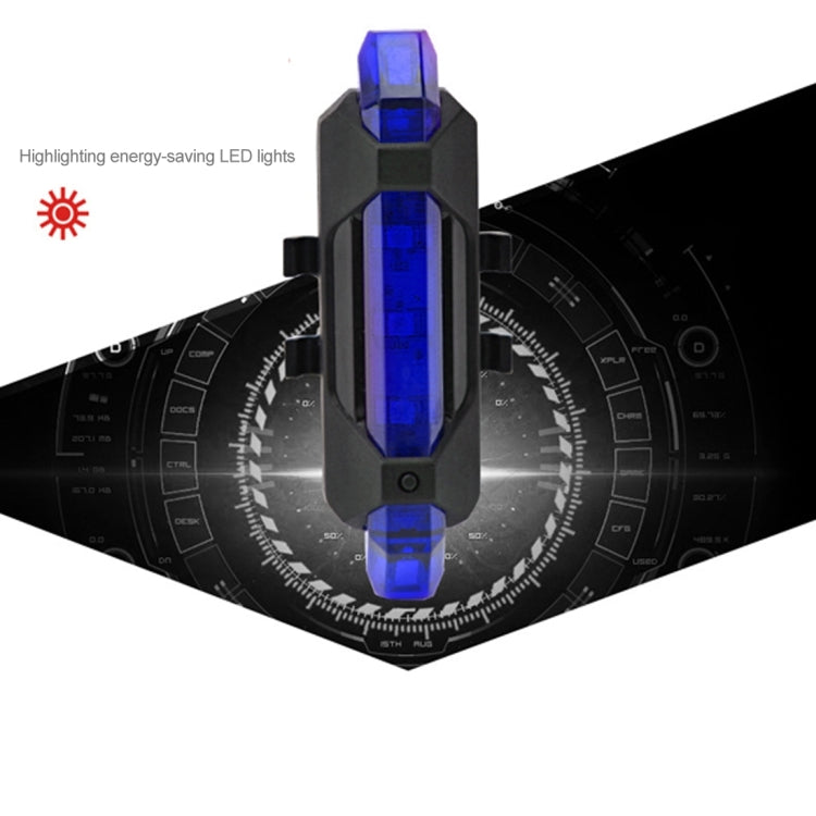 AQY-093 Detachable USB Rechargeable LED Bike Taillight