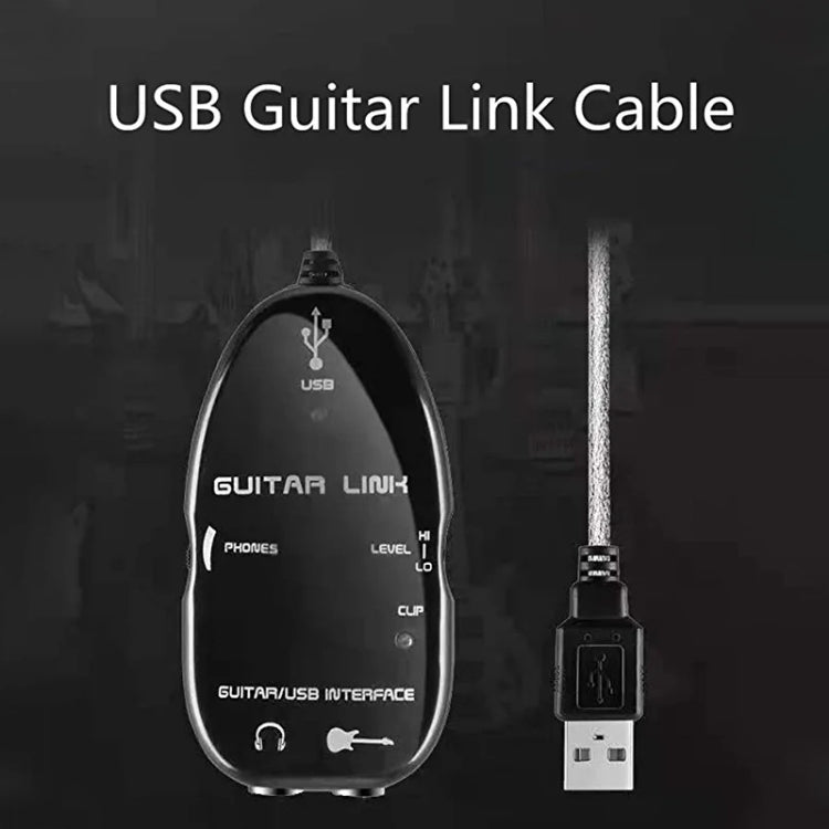 USB Interface Guitar Link Cable PC / MAC Recording