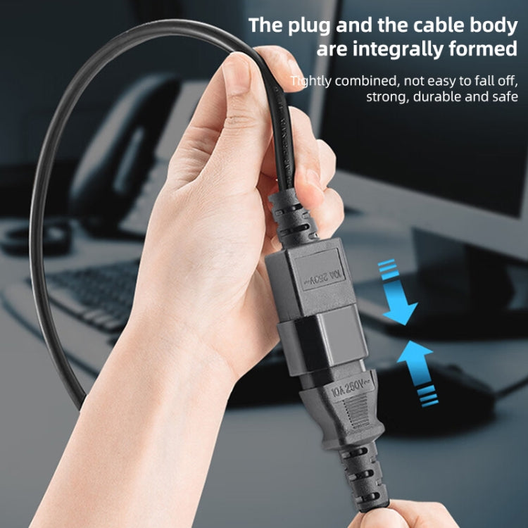 1.5m AC 3 Prong PC Power Extension Cord/Cable