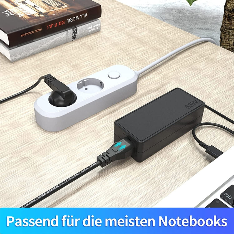 1.5m 3 Prong Style EU Notebook Power Cord