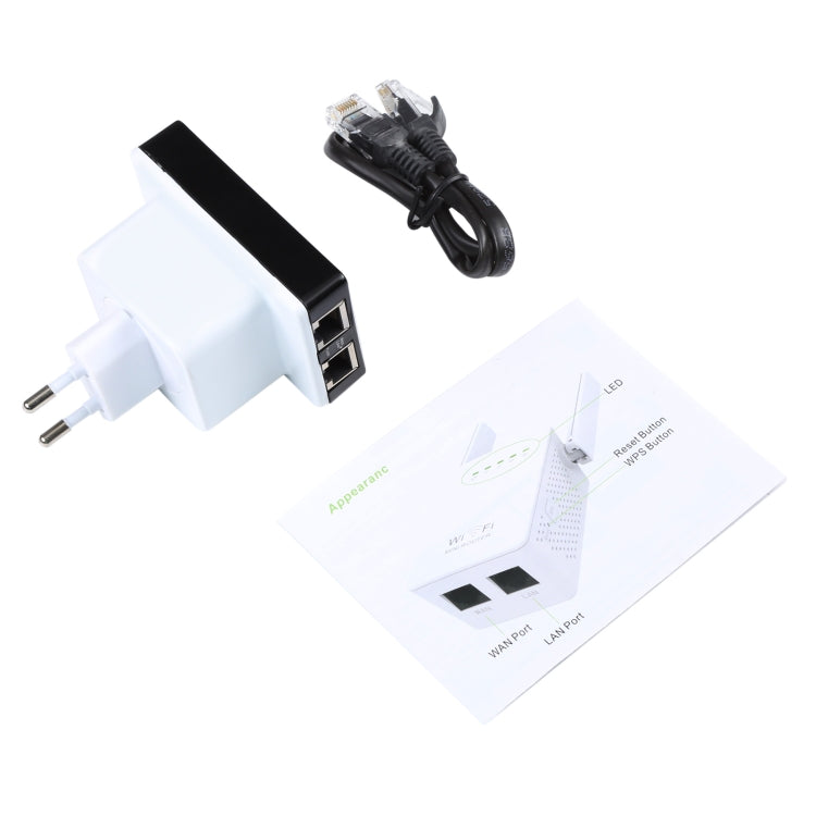 300Mbps Wireless-N Mini Router, Support AP / Client / Router / Bridge / Repeater Operating Modes, Sign Random Delivery