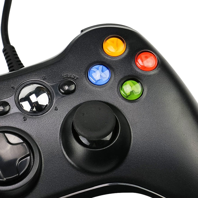USB 2.0 Wired Controller Gamepad for XBOX360, Plug and Play, Cable Length: 2.5m