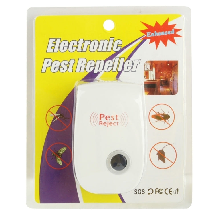 Ultrasonic Electronic Cockroach Mosquito Pest Reject Repeller,US Plug