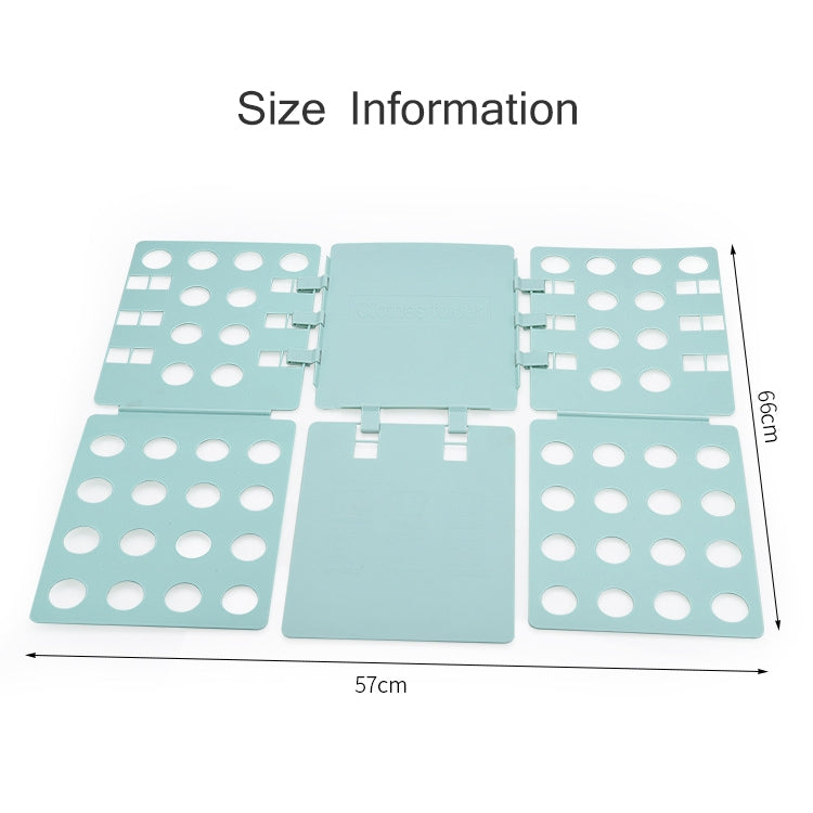 Durable Plastic Laundry Storage Fold Unique Clothing Shelves Stacked Board Organizer Tools, Random Color Delivery, Expand Size: 66*57cm