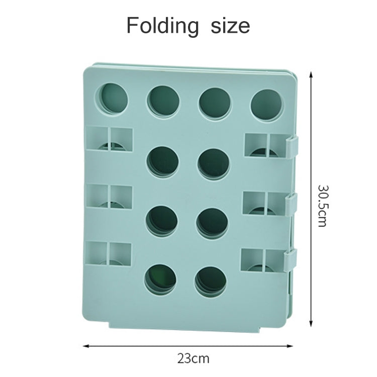 Durable Plastic Laundry Storage Fold Unique Clothing Shelves Stacked Board Organizer Tools, Random Color Delivery, Expand Size: 66*57cm