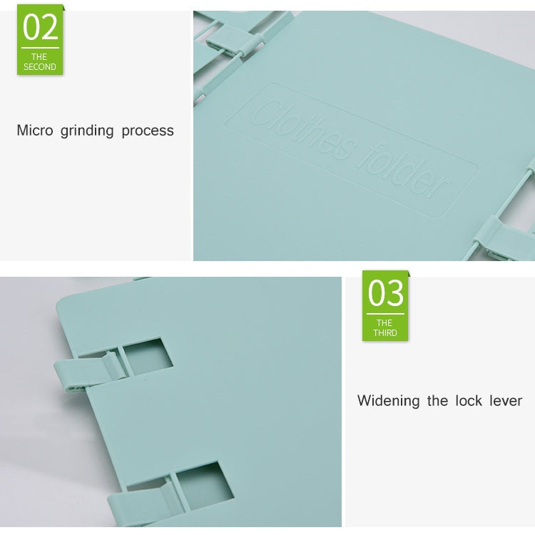 Durable Plastic Laundry Storage Fold Unique Clothing Shelves Stacked Board Organizer Tools, Random Color Delivery, Expand Size: 66*57cm