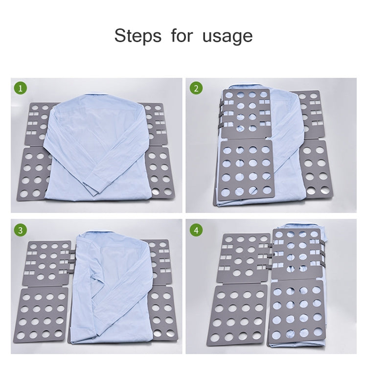 Durable Plastic Laundry Storage Fold Unique Clothing Shelves Stacked Board Organizer Tools, Random Color Delivery, Expand Size: 66*57cm