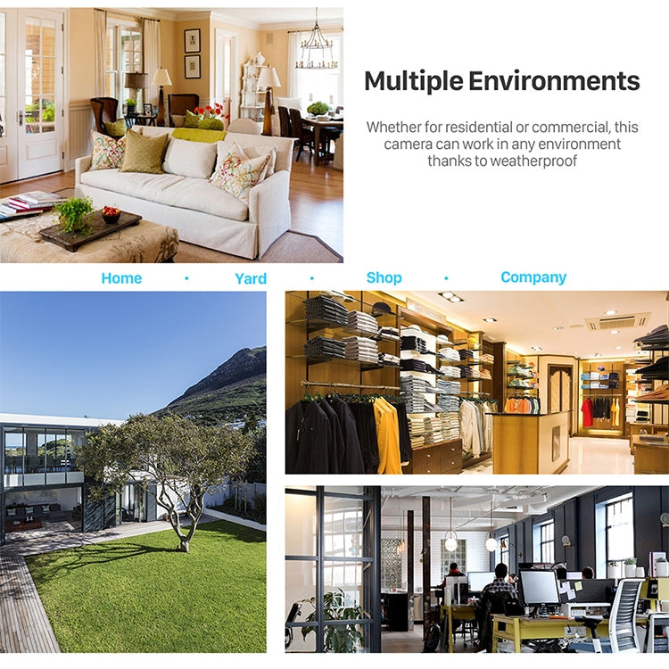 1 / 3 inch Sony 420TVL 6mm Fixed Lens Array LED & Waterproof Color CCD Video Camera without Bracket, IR Distance: 25m