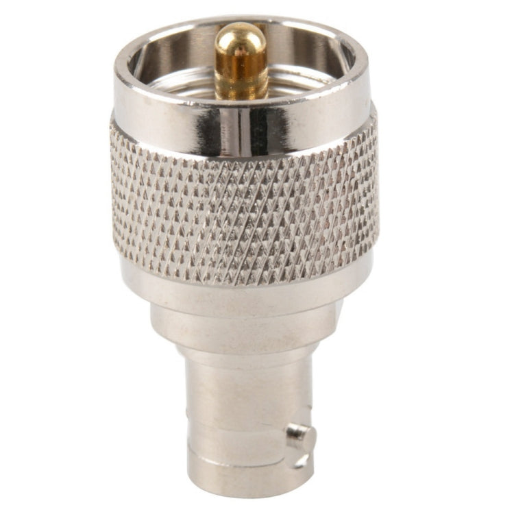 UG-273 UHF Male Plug To BNC Female Plug Nickel Plating Connector Adapter
