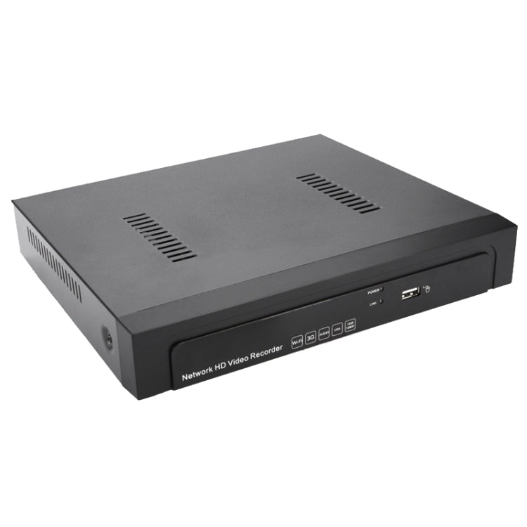 N4/1U-POE 4CH HDD NVR Digital Video Recorder, Support VGA / HDMI / USB