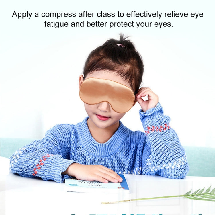 USB Charging Heating Silk Moxa Sleep Eye Mask