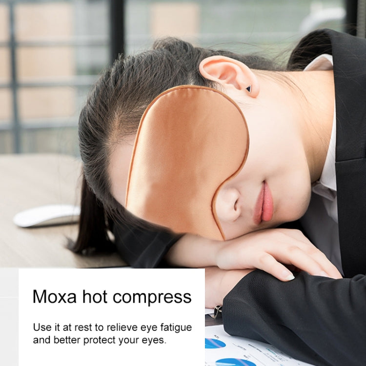USB Charging Heating Silk Moxa Sleep Eye Mask