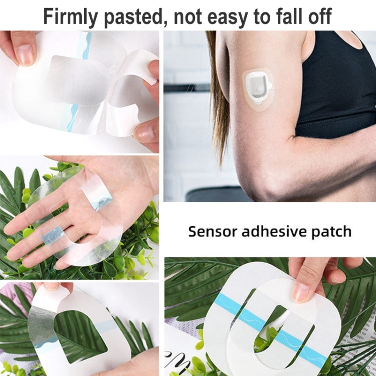 10 PCS 046 Transparent Invisible Sticker Sports Non-slip Anti-drop Fixed Adhesive Patch