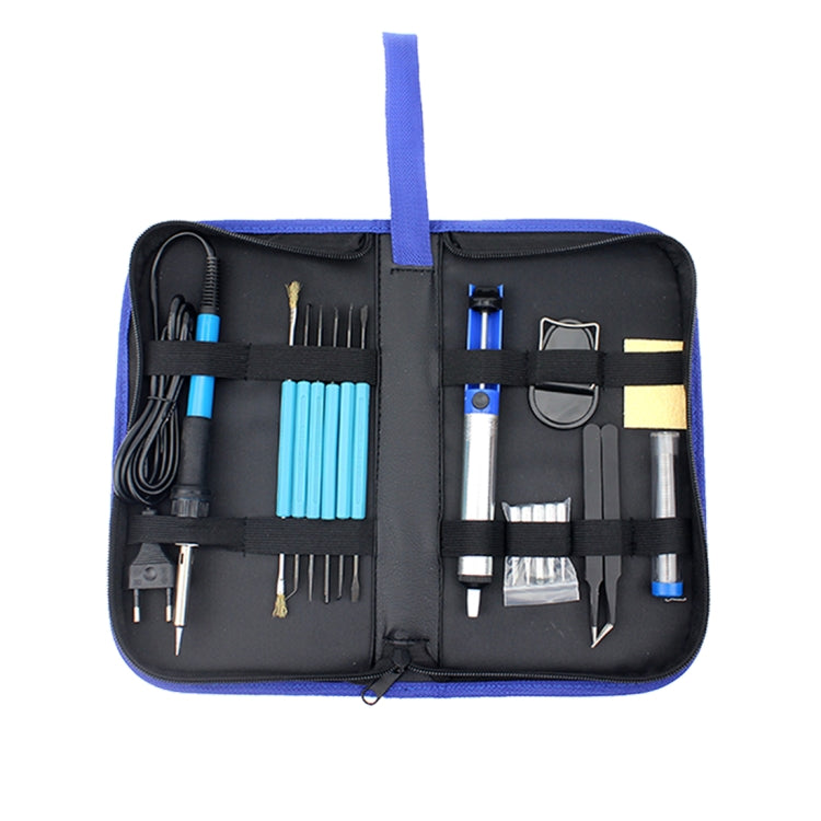 JIAFA JF-8125 18 in 1 Soldering Iron Tool Set with Bag, EU Plug