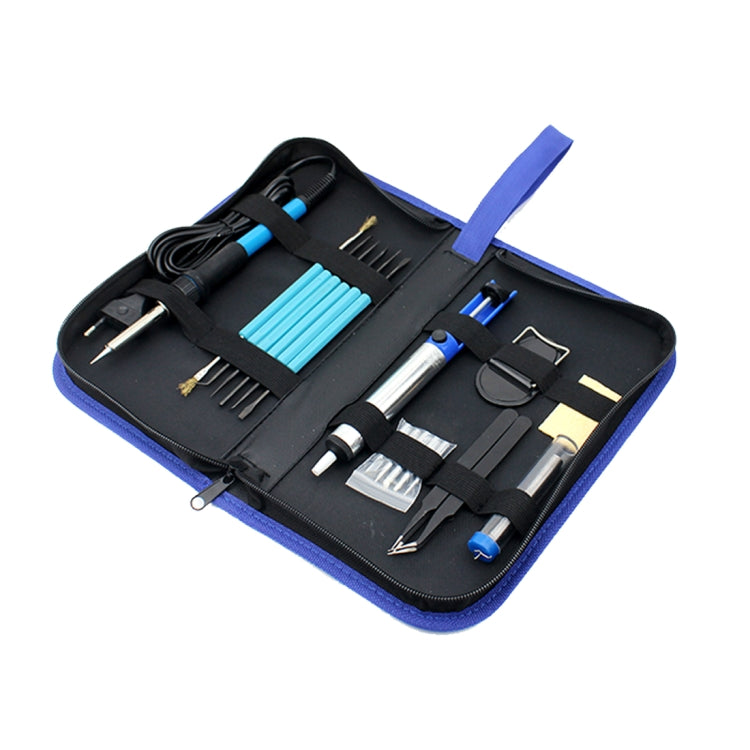 JIAFA JF-8125 18 in 1 Soldering Iron Tool Set with Bag, EU Plug