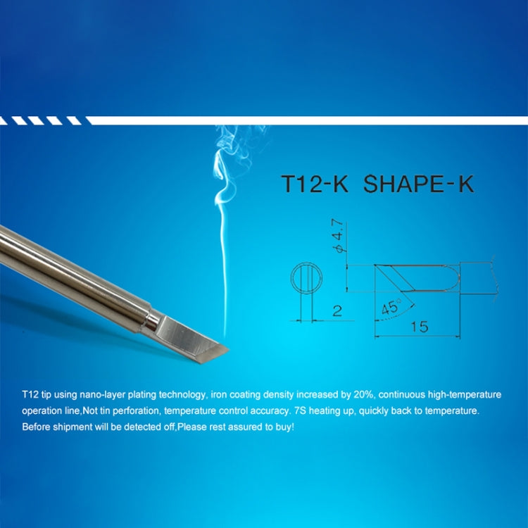QUICKO T12-KU Lead-free Soldering Iron Tip